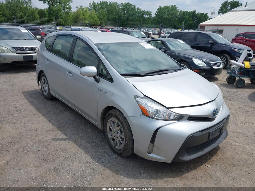 2016 Toyota Prius v VIN JTDZN3EU4GJ040799 IAAI salvage auction — REAR END, Salvage (Iowa), sold $3,900 on 2026-07-13 (photo 1)
