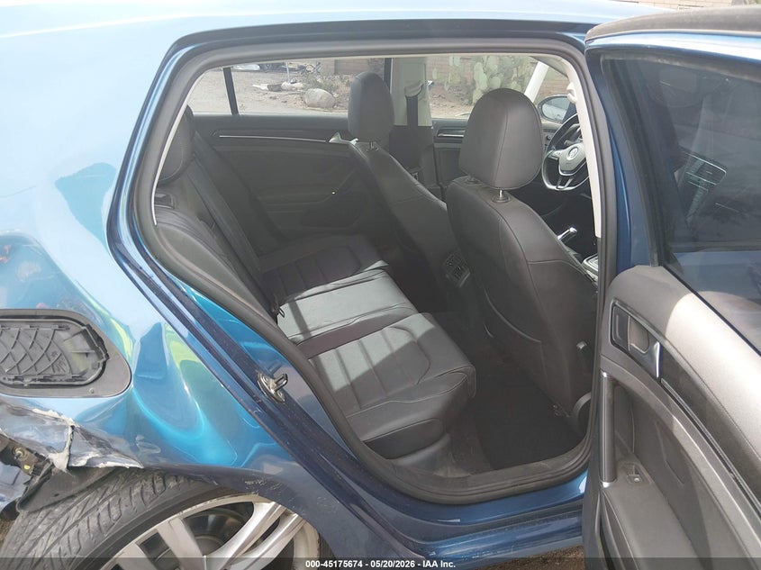 2015 Volkswagen Golf VIN 3VW217AU3FM013389 IAAI salvage auction — RIGHT REAR, Salvage (Arizona), sold $1,600 on 2026-07-09 (photo 8)