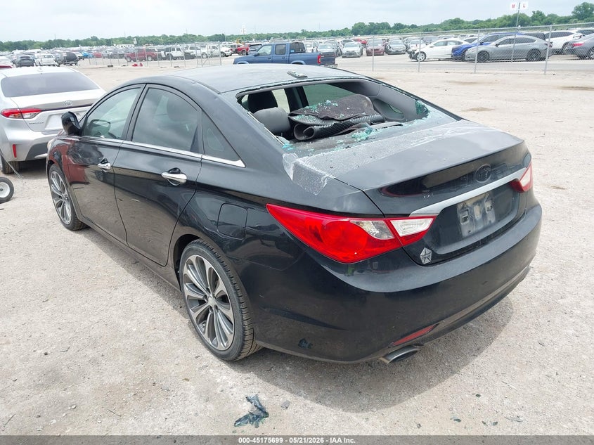 2011 Hyundai Sonata VIN 5NPEC4ACXBH199643 IAAI salvage auction — HAIL, Original (Texas), sold $25 on 2026-07-28 (photo 3)