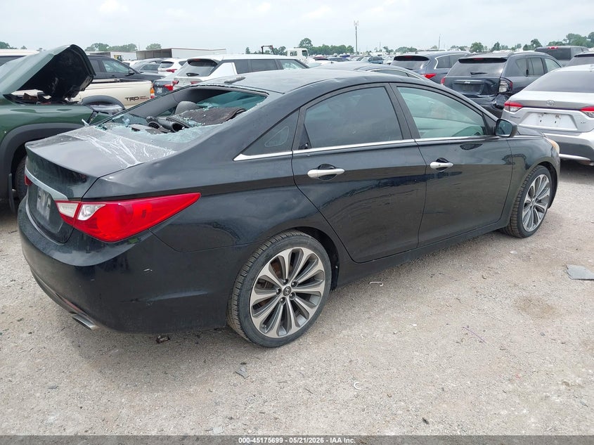 2011 Hyundai Sonata VIN 5NPEC4ACXBH199643 IAAI salvage auction — HAIL, Original (Texas), sold $25 on 2026-07-28 (photo 4)