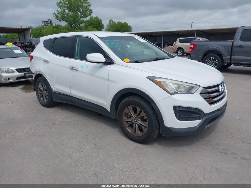2014 Hyundai Santa fe VIN 5XYZT3LB3EG177141 IAAI salvage auction — RIGHT SIDE, Original (Texas), sold $2,650 on 2026-07-22 (photo 1)