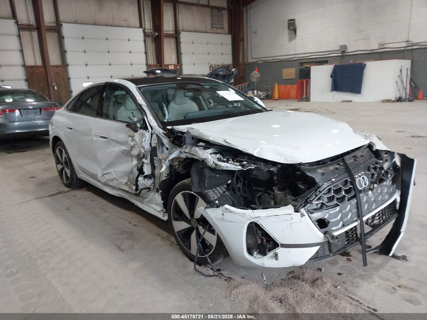 2025 Audi A5 VIN WAU3BCFU3SN053765 IAAI salvage auction — FRONT END, Mv-907A (New York), sold $10,000 on 2026-07-24 (photo 1)