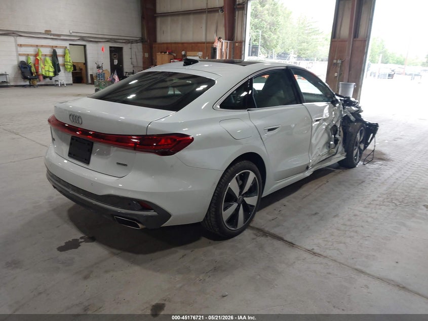 2025 Audi A5 VIN WAU3BCFU3SN053765 IAAI salvage auction — FRONT END, Mv-907A (New York), sold $10,000 on 2026-07-24 (photo 4)
