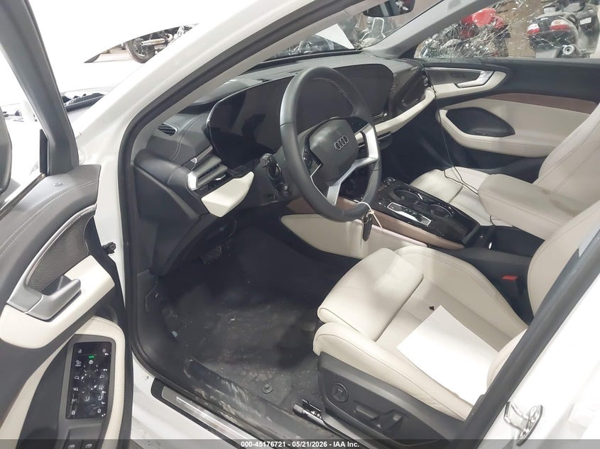 2025 Audi A5 VIN WAU3BCFU3SN053765 IAAI salvage auction — FRONT END, Mv-907A (New York), sold $10,000 on 2026-07-24 (photo 5)