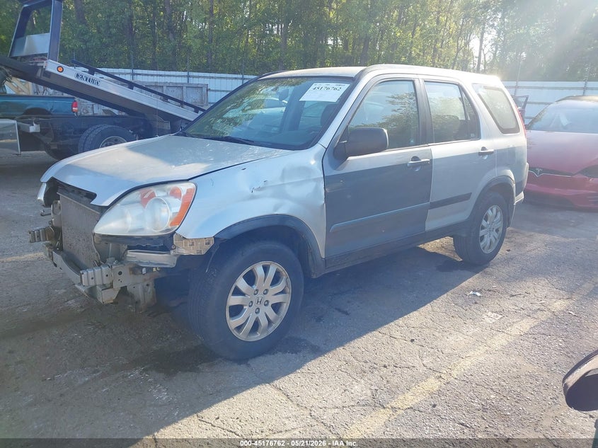 2006 Honda Cr-v VIN JHLRD78566C008943 IAAI salvage auction — FRONT END, Clear (Michigan), sold $475 on 2026-07-13 (photo 2)