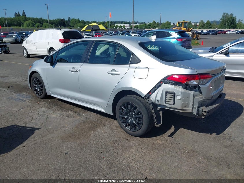 2022 Toyota Corolla VIN 5YFEPMAE3NP326360 IAAI salvage auction — RIGHT SIDE, Salvage (Oregon), sold $3,350 on 2026-07-09 (photo 3)