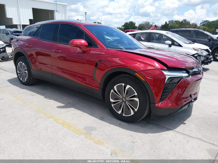 2024 Chevrolet Blazer ev VIN 3GNKDBRJXRS245017 IAAI salvage auction — FRONT END, Rebuildable (Florida), sold $12,050 on 2026-07-09 (photo 1)