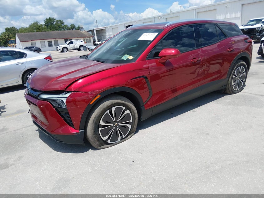 2024 Chevrolet Blazer ev VIN 3GNKDBRJXRS245017 IAAI salvage auction — FRONT END, Rebuildable (Florida), sold $12,050 on 2026-07-09 (photo 2)