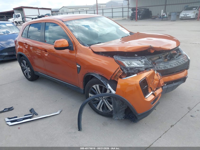2020 Mitsubishi Outlander VIN JA4AP3AU1LU028996 IAAI salvage auction — FRONT END, Original (Texas), sold $1,900 on 2026-07-28 (photo 1)