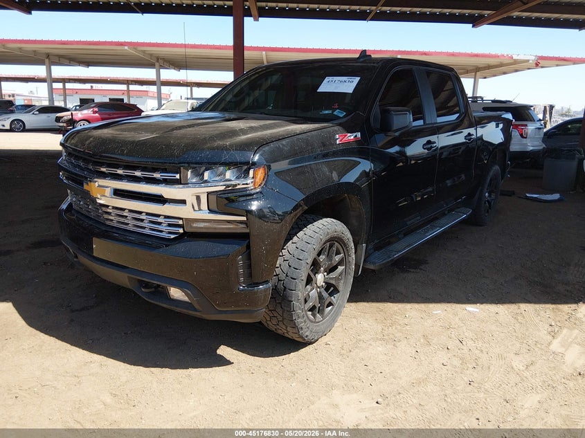 2020 Chevrolet Silverado 1500 VIN 3GCUYEED8LG106389 IAAI salvage auction — Burn Engine, Salvage (Arizona), sold $10,250 on 2026-08-25 (photo 2)