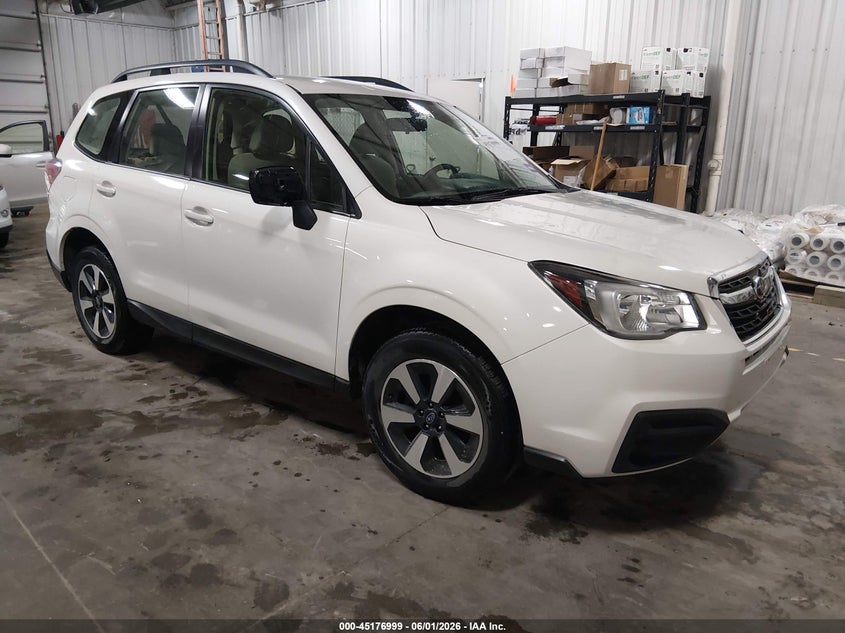2018 Subaru Forester VIN JF2SJABC9JH479073 IAAI salvage auction — HAIL, Salvage Title, sold $4,000 on 2026-07-14 (photo 1)