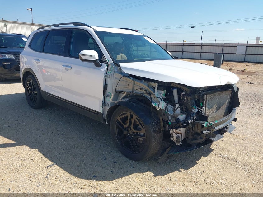 2024 Kia Telluride VIN 5XYP3DGC1RG517943 IAAI salvage auction — FRONT END, Salvage Title, sold $100 on 2026-07-30 (photo 1)