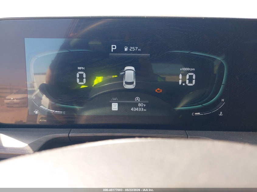 2024 Kia Telluride VIN 5XYP3DGC1RG517943 IAAI salvage auction — FRONT END, Salvage Title, sold $100 on 2026-07-30 (photo 7)