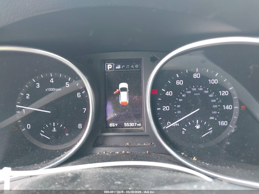 2018 Hyundai Santa fe VIN 5XYZU3LB3JG548323 IAAI salvage auction — FRONT END, Salvage Title, sold $3,100 on 2026-07-08 (photo 7)
