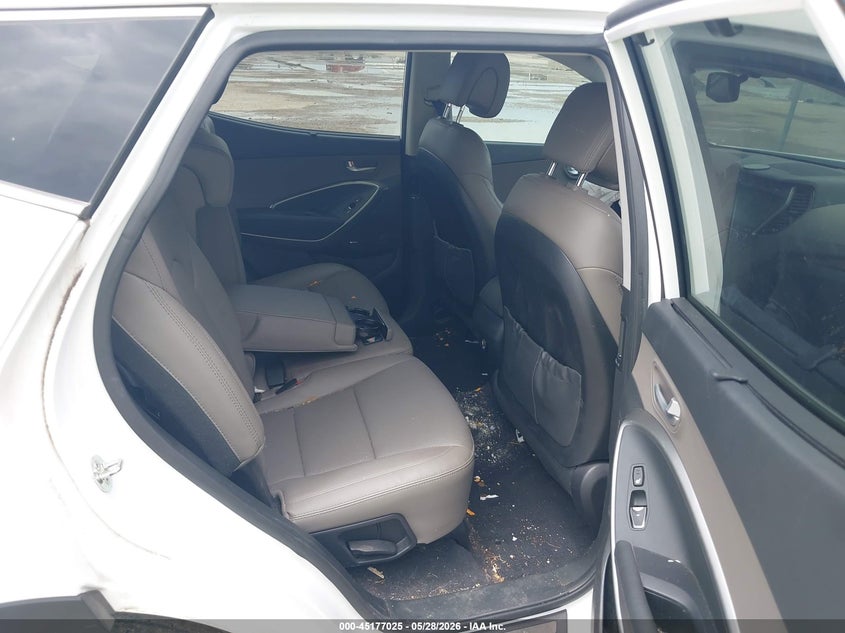2018 Hyundai Santa fe VIN 5XYZU3LB3JG548323 IAAI salvage auction — FRONT END, Salvage Title, sold $3,100 on 2026-07-08 (photo 8)