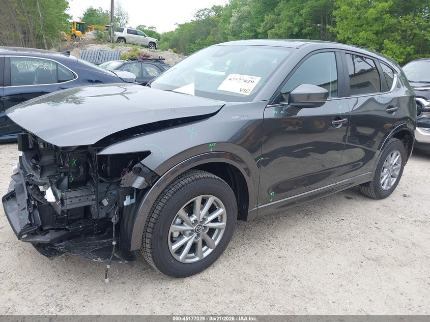 2025 Mazda Cx-5 VIN JM3KFBBL1S0800844 IAAI salvage auction — FRONT END, Salvage (Massachusetts), sold $8,100 on 2026-07-21 (photo 2)