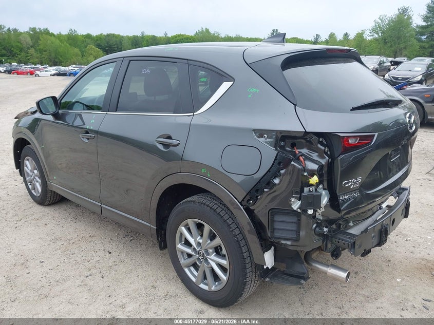 2025 Mazda Cx-5 VIN JM3KFBBL1S0800844 IAAI salvage auction — FRONT END, Salvage (Massachusetts), sold $8,100 on 2026-07-21 (photo 3)