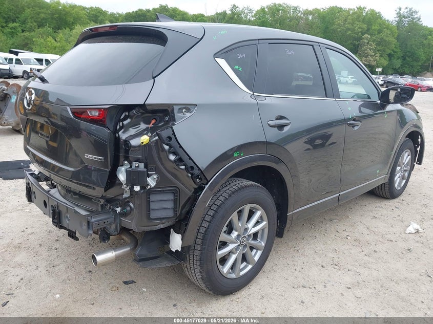 2025 Mazda Cx-5 VIN JM3KFBBL1S0800844 IAAI salvage auction — FRONT END, Salvage (Massachusetts), sold $8,100 on 2026-07-21 (photo 4)