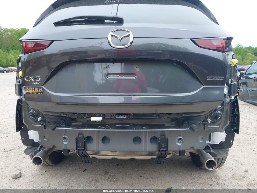 2025 Mazda Cx-5 VIN JM3KFBBL1S0800844 IAAI salvage auction — FRONT END, Salvage (Massachusetts), sold $8,100 on 2026-07-21 (photo 6)