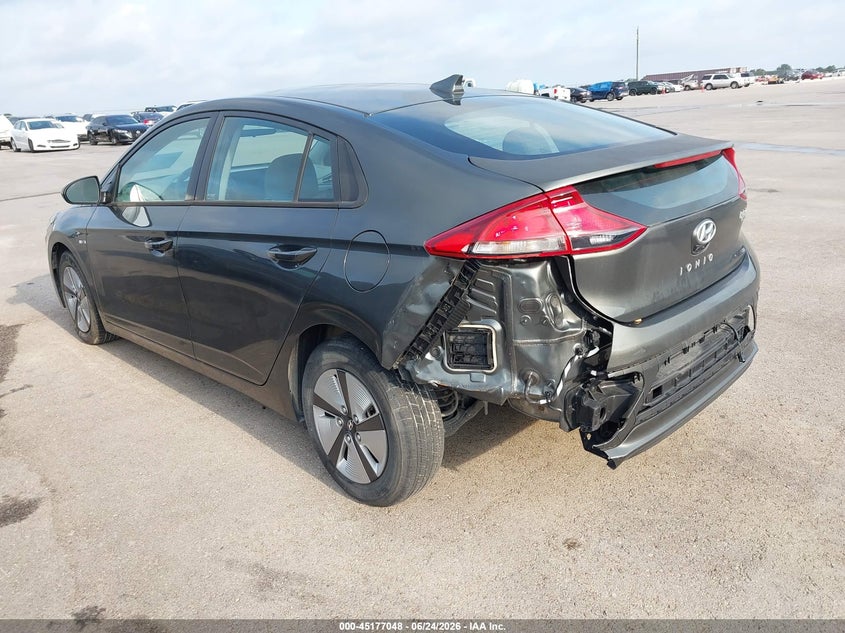 2020 Hyundai Ioniq hybrid VIN KMHC65LC5LU220614 IAAI salvage auction — REAR END, Sf97 (Texas), sold $3,100 on 2026-07-07 (photo 3)
