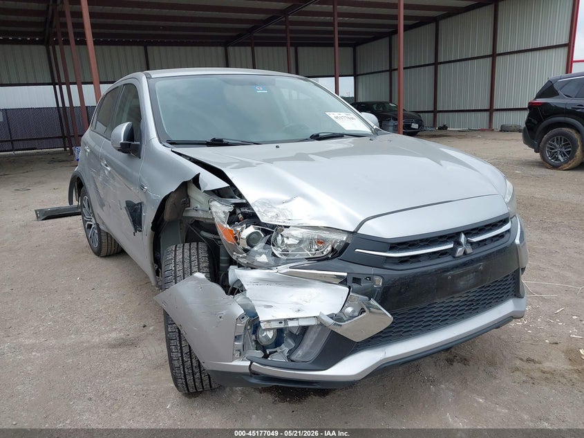 2018 Mitsubishi Outlander VIN JA4AP3AW6JZ035718 IAAI salvage auction — FRONT & REAR, Original (Texas), sold $2,350 on 2026-07-07 (photo 1)