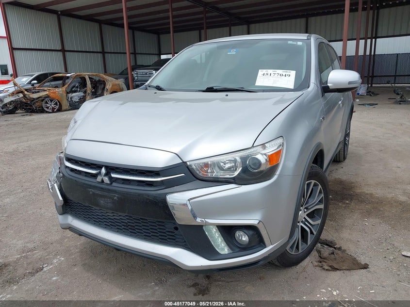 2018 Mitsubishi Outlander VIN JA4AP3AW6JZ035718 IAAI salvage auction — FRONT & REAR, Original (Texas), sold $2,350 on 2026-07-07 (photo 2)