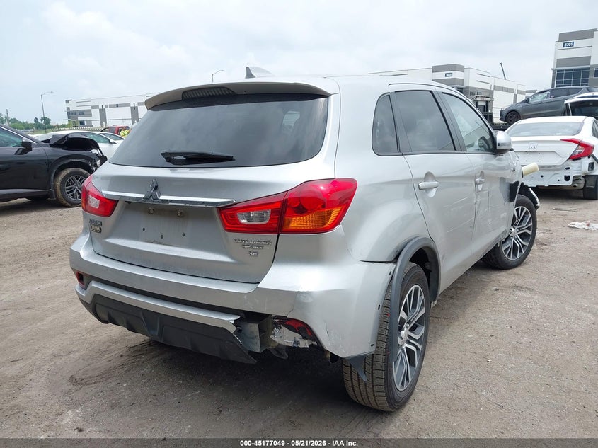 2018 Mitsubishi Outlander VIN JA4AP3AW6JZ035718 IAAI salvage auction — FRONT & REAR, Original (Texas), sold $2,350 on 2026-07-07 (photo 4)
