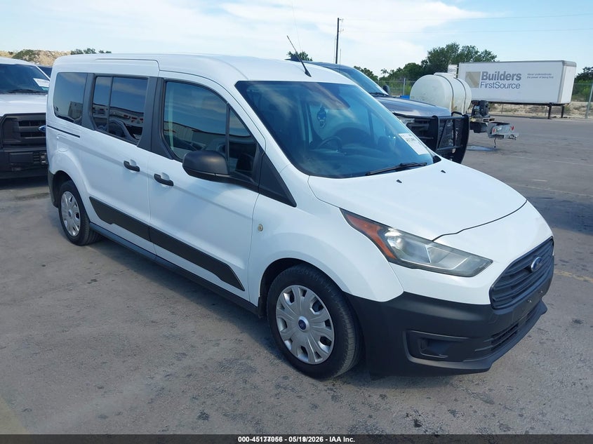 2020 Ford Transit connect VIN NM0GE9E24L1477119 IAAI salvage auction — LEFT REAR, Sf97 (Texas), sold $9,950 on 2026-07-07 (photo 1)