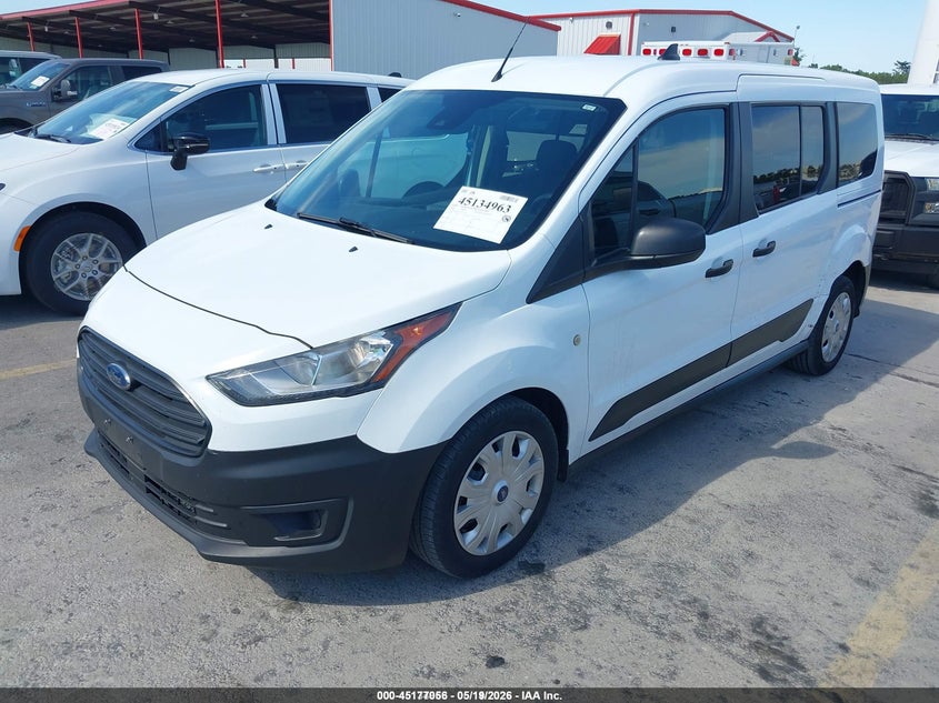 2020 Ford Transit connect VIN NM0GE9E24L1477119 IAAI salvage auction — LEFT REAR, Sf97 (Texas), sold $9,950 on 2026-07-07 (photo 2)