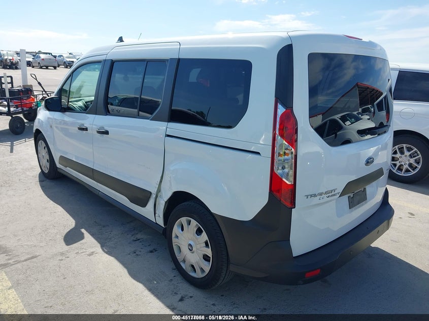2020 Ford Transit connect VIN NM0GE9E24L1477119 IAAI salvage auction — LEFT REAR, Sf97 (Texas), sold $9,950 on 2026-07-07 (photo 3)