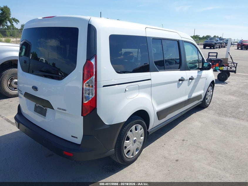 2020 Ford Transit connect VIN NM0GE9E24L1477119 IAAI salvage auction — LEFT REAR, Sf97 (Texas), sold $9,950 on 2026-07-07 (photo 4)
