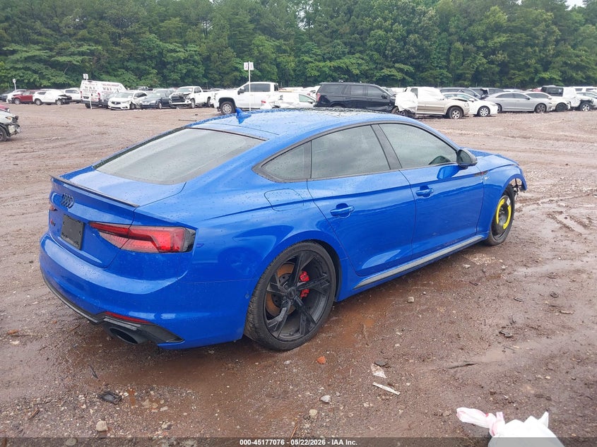2019 Audi Rs5 VIN WUABWCF55KA904373 IAAI salvage auction — FRONT END, Salvage (Alabama), sold $25 on 2026-07-29 (photo 4)