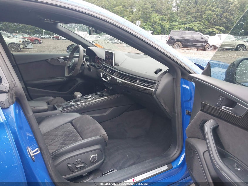 2019 Audi Rs5 VIN WUABWCF55KA904373 IAAI salvage auction — FRONT END, Salvage (Alabama), sold $25 on 2026-07-29 (photo 5)