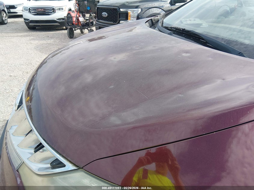 2009 Nissan Murano VIN JN8AZ18W59W119296 IAAI salvage auction — HAIL, Clear (Missouri), sold $425 on 2026-07-27 (photo 6)