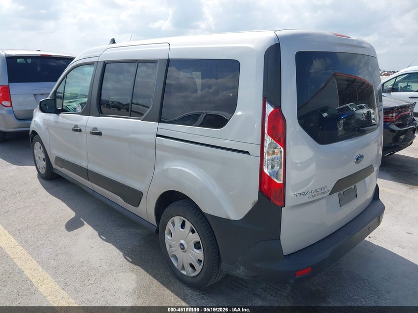 2021 Ford Transit connect VIN NM0GE9E29M1484133 IAAI salvage auction — HAIL, Sf97 (Texas), sold $11,900 on 2026-07-07 (photo 3)