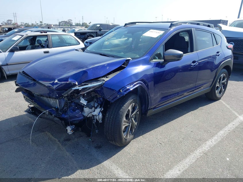 2025 Subaru Xv VIN JF2GUHDC3SH272120 IAAI salvage auction — FRONT END, Salvage (California), sold $4,300 on 2026-07-16 (photo 2)