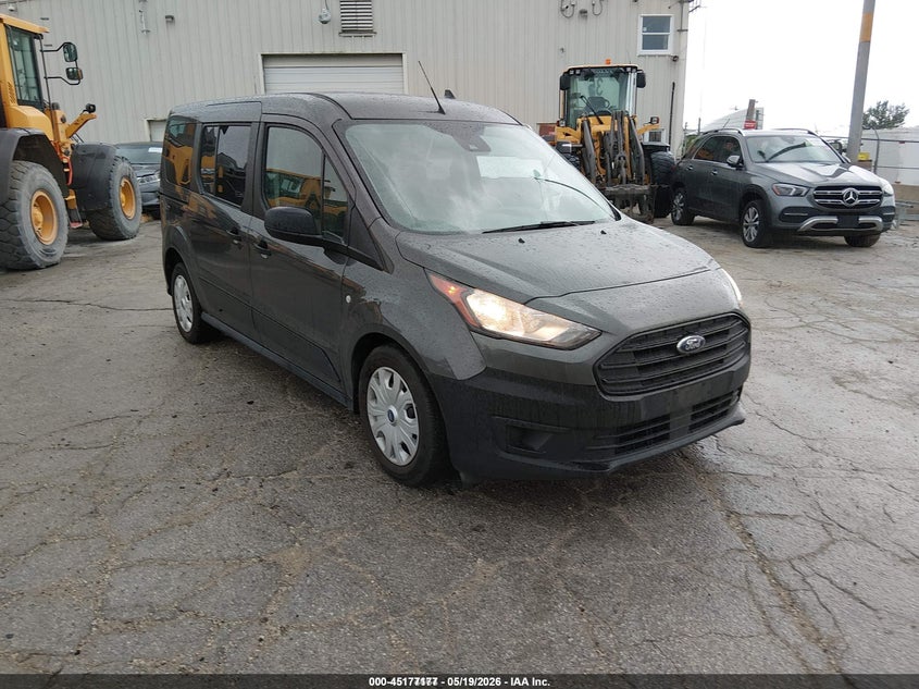 2021 Ford Transit connect VIN NM0GE9E23M1484001 IAAI salvage auction — NORMAL WEAR, Sf97 (Illinois), sold $14,100 on 2026-07-14 (photo 1)