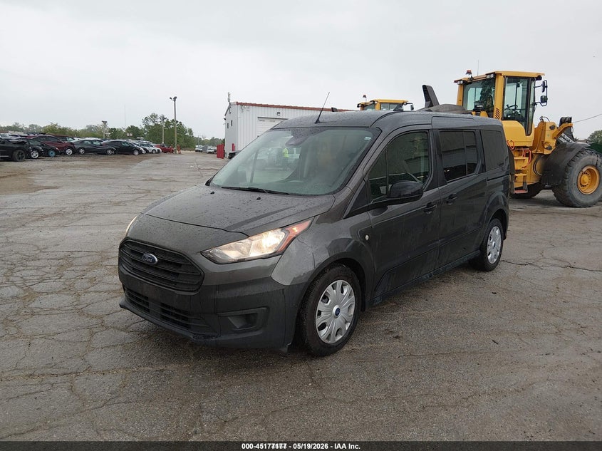 2021 Ford Transit connect VIN NM0GE9E23M1484001 IAAI salvage auction — NORMAL WEAR, Sf97 (Illinois), sold $14,100 on 2026-07-14 (photo 2)