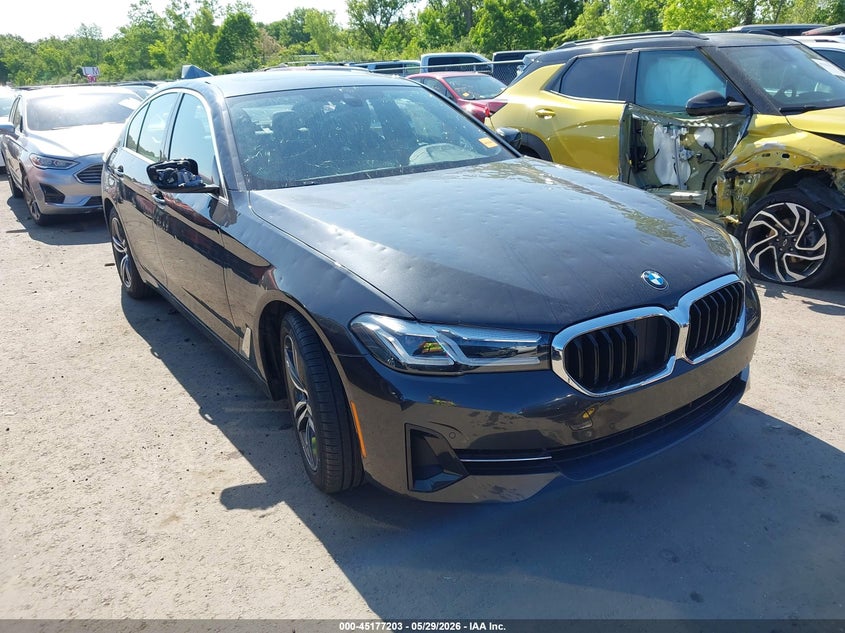 2023 BMW 5er VIN WBA13BJ04PWY16347 IAAI salvage auction — HAIL, Salvage Title, sold $17,250 on 2026-07-21 (photo 1)