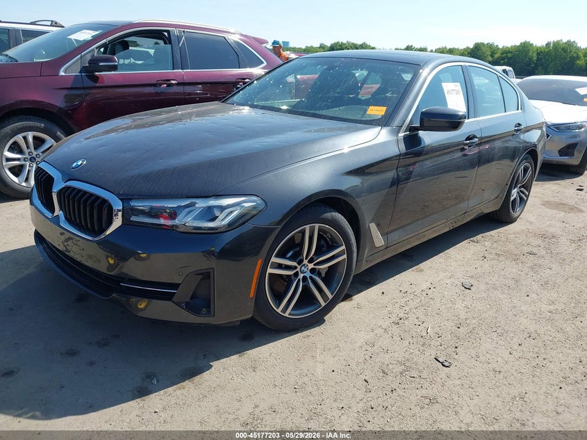 2023 BMW 5er VIN WBA13BJ04PWY16347 IAAI salvage auction — HAIL, Salvage Title, sold $17,250 on 2026-07-21 (photo 2)