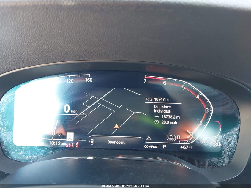 2023 BMW 5er VIN WBA13BJ04PWY16347 IAAI salvage auction — HAIL, Salvage Title, sold $17,250 on 2026-07-21 (photo 7)