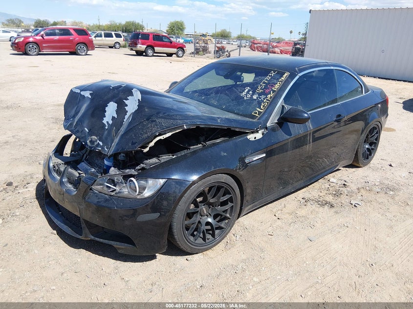 2011 BMW M3 VIN WBSDX9C50BE585007 IAAI salvage auction — FRONT END, Salvage (Texas), sold $4,100 on 2026-07-30 (photo 2)