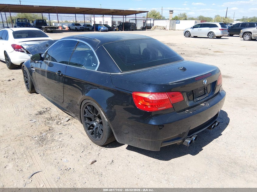 2011 BMW M3 VIN WBSDX9C50BE585007 IAAI salvage auction — FRONT END, Salvage (Texas), sold $4,100 on 2026-07-30 (photo 3)