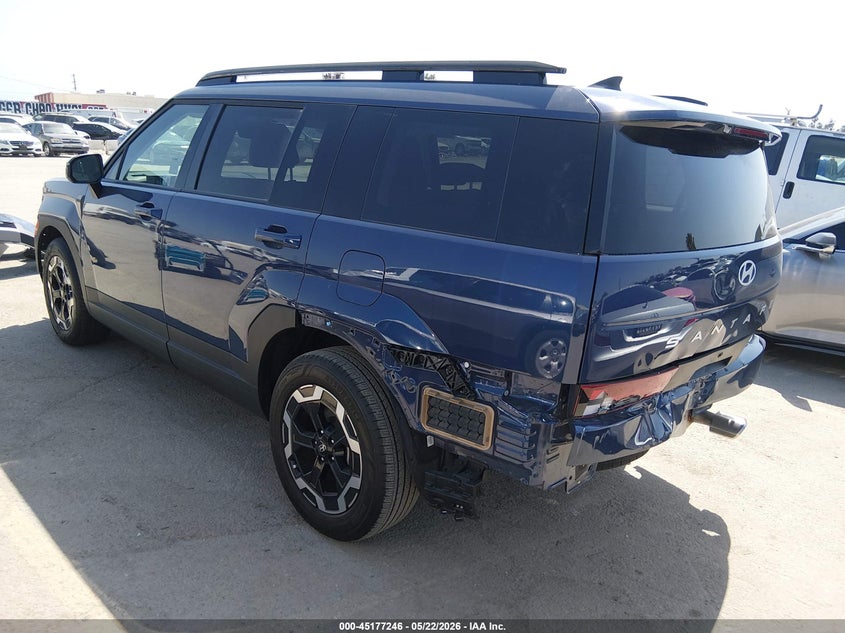 2025 Hyundai Santa fe VIN 5NMP24GL9SH109060 IAAI salvage auction — FRONT & REAR, Salvage (California), sold $10,025 on 2026-07-29 (photo 3)