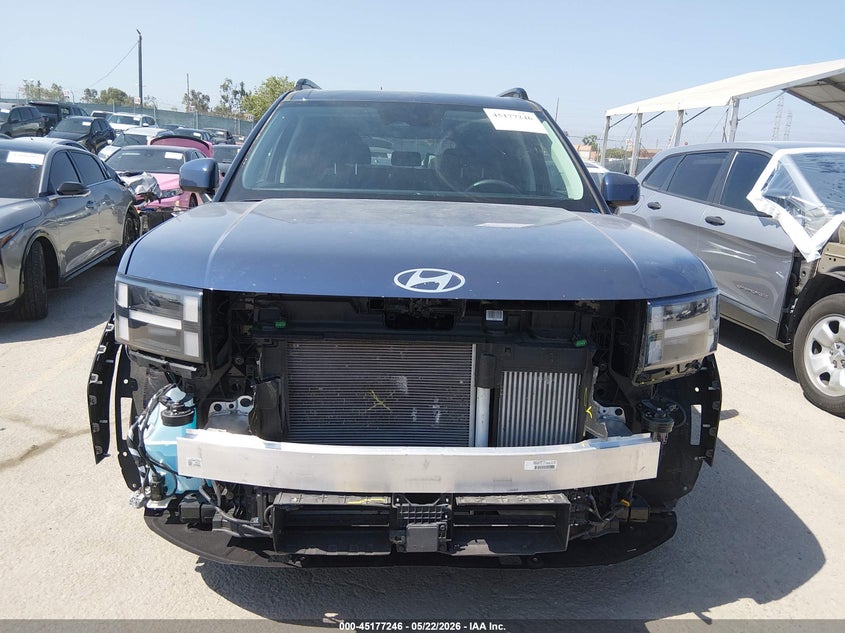 2025 Hyundai Santa fe VIN 5NMP24GL9SH109060 IAAI salvage auction — FRONT & REAR, Salvage (California), sold $10,025 on 2026-07-29 (photo 6)