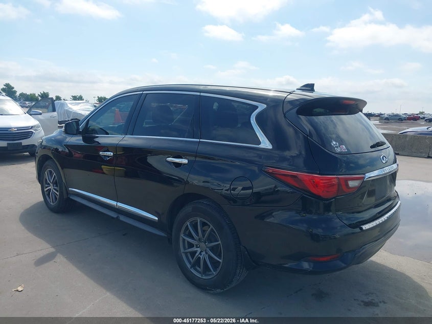 2019 Infiniti Qx60 VIN 5N1DL0MN1KC559326 IAAI salvage auction — SIDE, Original (Texas), sold $1,550 on 2026-07-29 (photo 3)