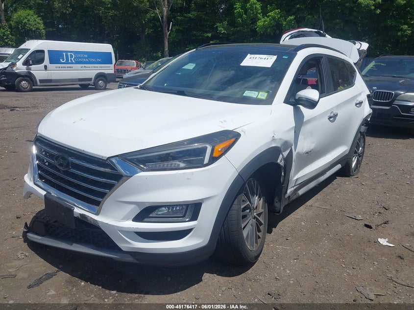 2019 Hyundai Tucson VIN KM8J3CAL3KU059461 IAAI salvage auction — REAR END, Mv-907A (New York), sold $525 on 2026-07-28 (photo 2)