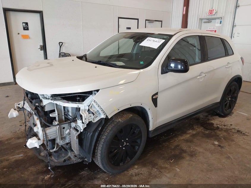 2021 Mitsubishi Outlander VIN JA4APUAU9MU004209 IAAI salvage auction — FRONT END, Scrap (Michigan), sold $3,875 on 2026-07-07 (photo 2)