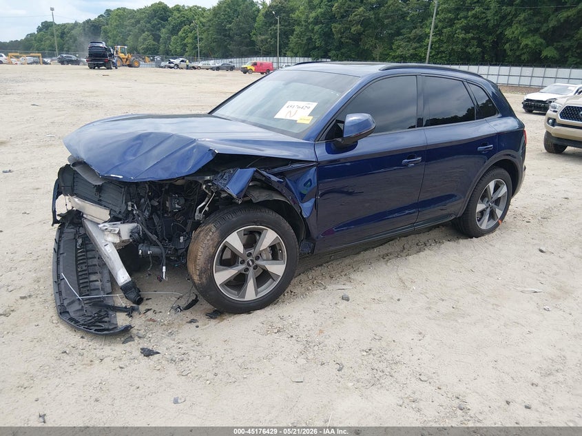 2020 Audi Q5 VIN WA1ANAFY5L2101417 IAAI salvage auction — FRONT END, Salvage (Georgia), sold $2,850 on 2026-07-23 (photo 2)