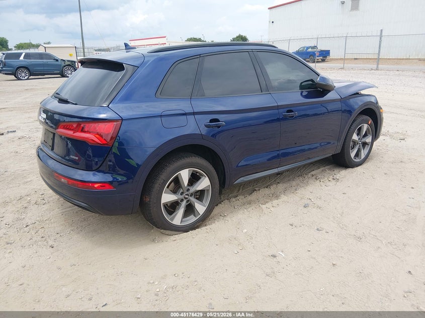 2020 Audi Q5 VIN WA1ANAFY5L2101417 IAAI salvage auction — FRONT END, Salvage (Georgia), sold $2,850 on 2026-07-23 (photo 4)